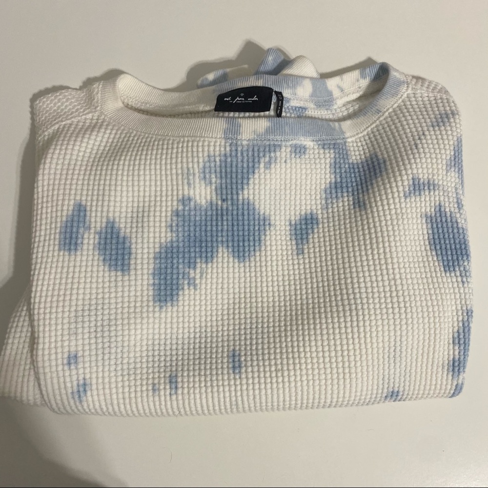 NWOT Urban Outfitters | Blue Tie Dye Crewneck - Picture 1 of 3